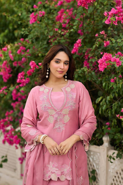 Graceful Pink Outfit for Special Events