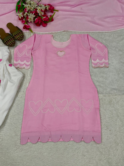Đěsigner Party Wear Look Top With Farshi Salwar