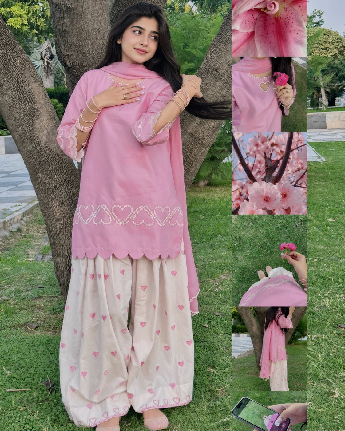 Đěsigner Party Wear Look Top With Farshi Salwar