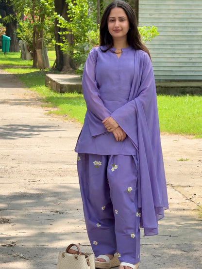 New Launching Đěsigner Party Wear Look top with farshi salwar