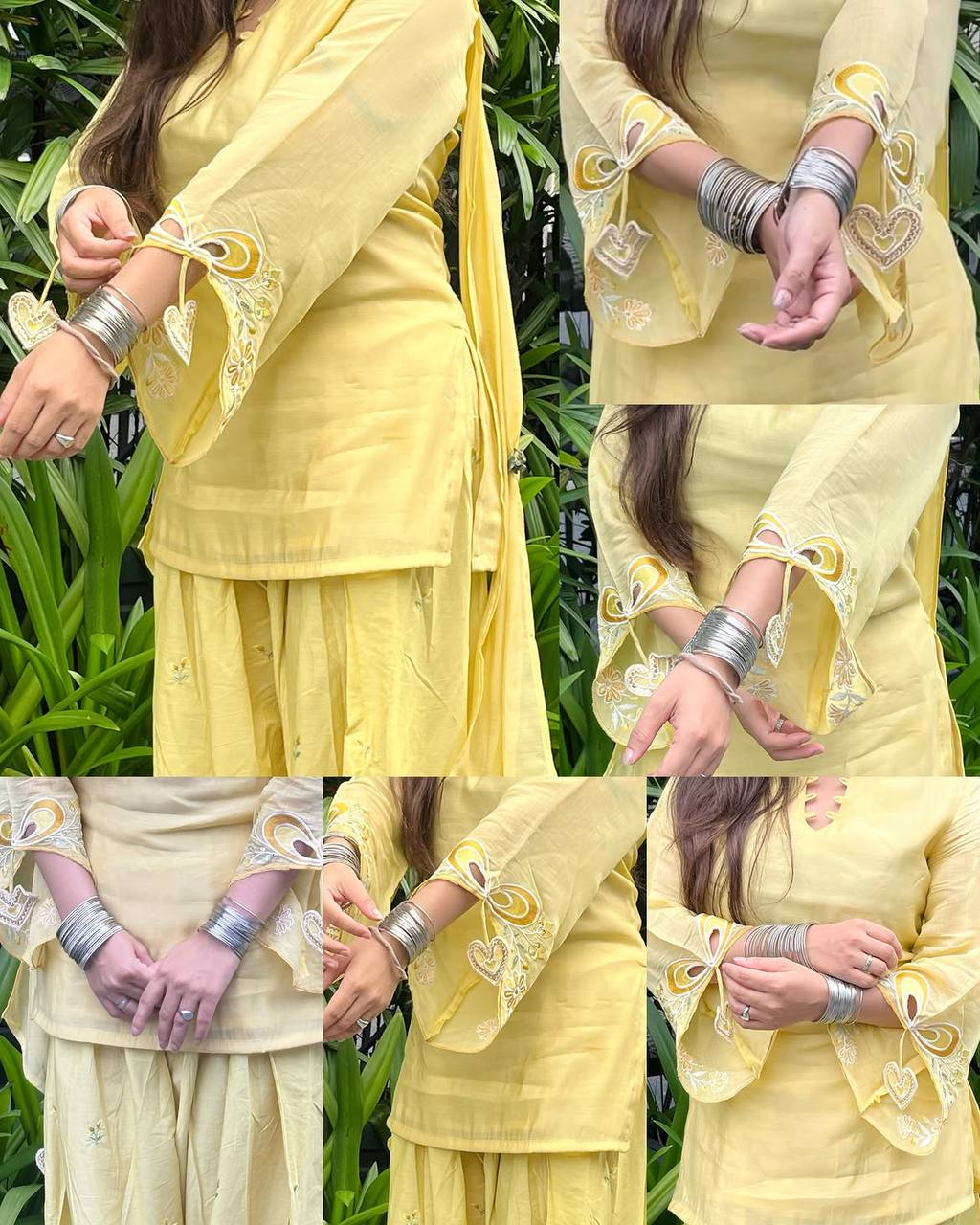 New Launching Đěsigner Party Wear Look top with farshi salwar