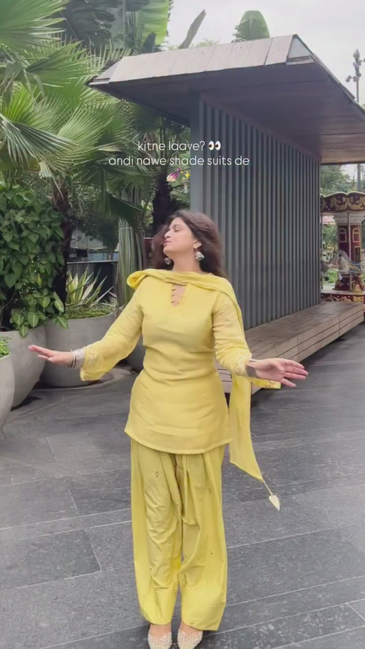New Launching Đěsigner Party Wear Look top with farshi salwar
